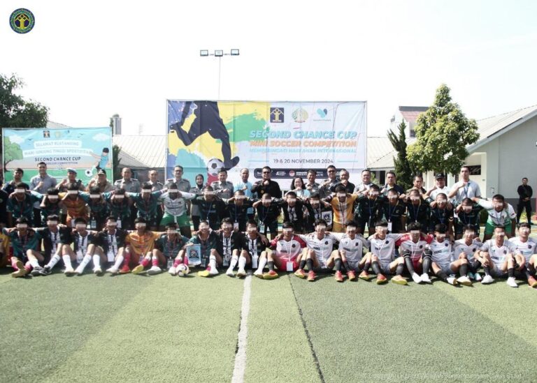 Kakanwil Kemenkumham Jabar (Masjuno) Resmi Buka “Second Chance Cup” Mini Soccer Competition di LPKA Bandung