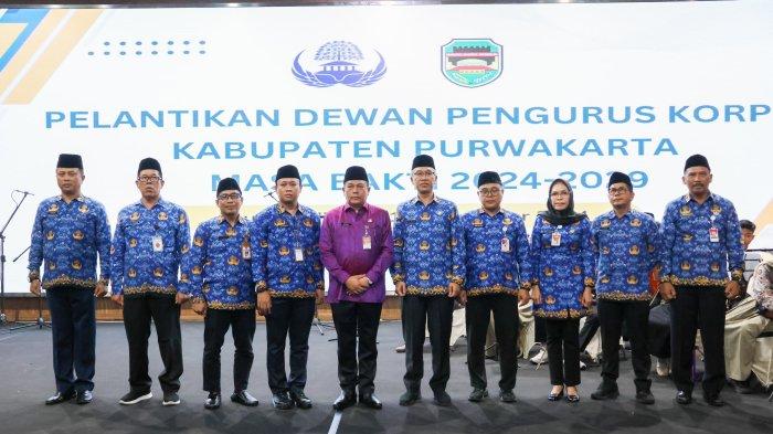 Asep Supriatna dan jajarannya Resmi Dilantik, Siap Pimpin Korpri Purwakarta 2024-2029 dengan Integritas