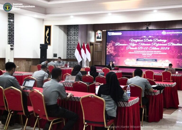 Kanwil Kemenkumham Jabar Gelar Verifikasi Data Dukung untuk Sukseskan RKT RB B12
