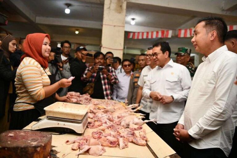 Menteri Perdagangan dan Pj Gubernur Jabar Pantau Pasar Tagog Padalarang