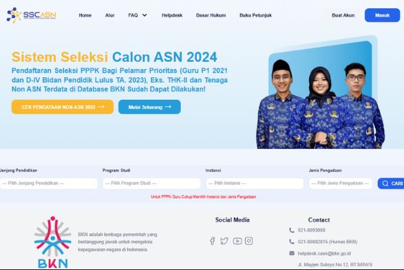 Peserta Gagal CPNS Dapat Ikut Seleksi PPPK Tahap 2 Tahun 2024