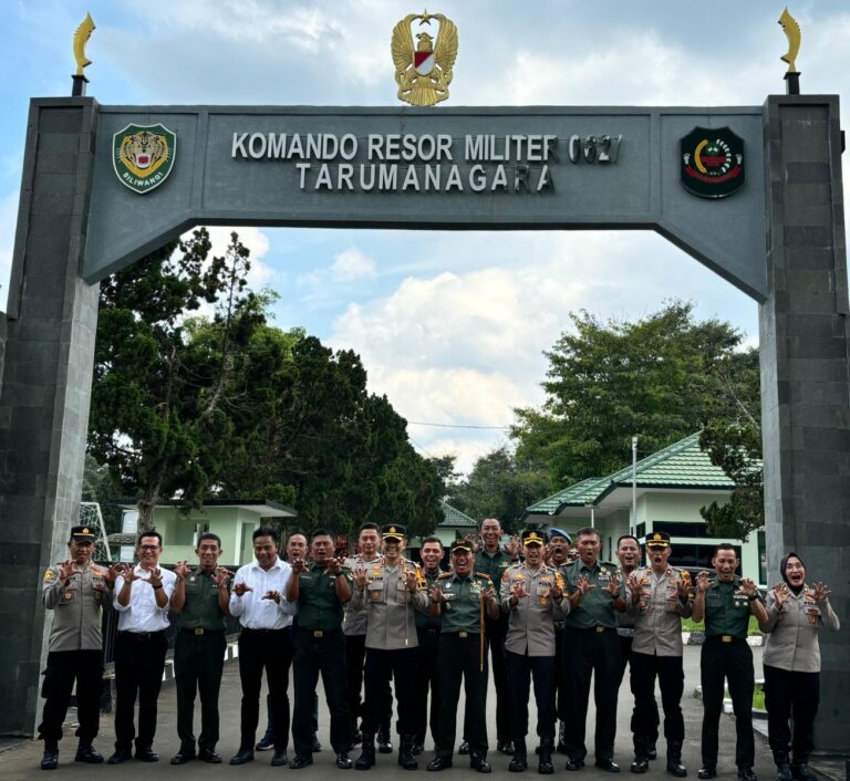 Sinergitas TNI-Polri di Garut Semakin Solid, Jaga Stabilitas Keamanan Wilayah