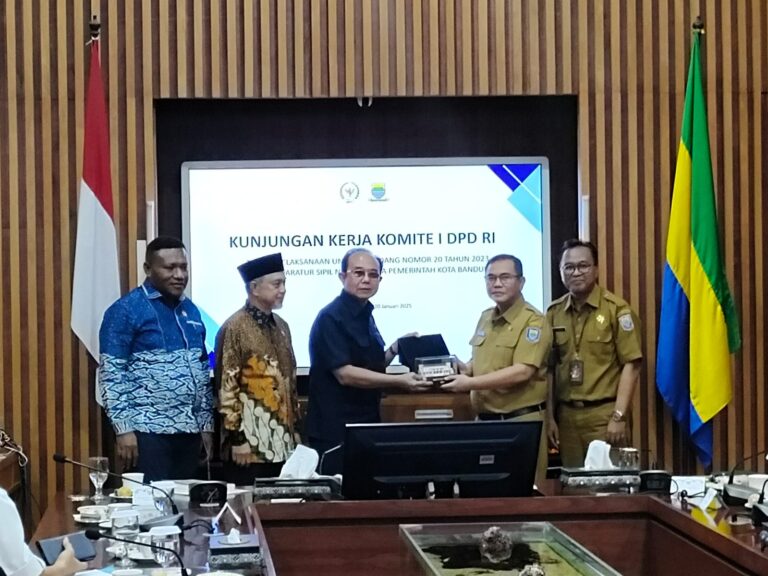 Penyelesaian Non-ASN Jadi Fokus Kunjungan Kerja DPD RI ke Pemkot Bandung