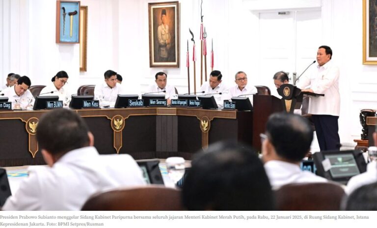 Presiden Prabowo Tegaskan Kontinuitas Pemerintahan Kunci Pembangunan Nasional