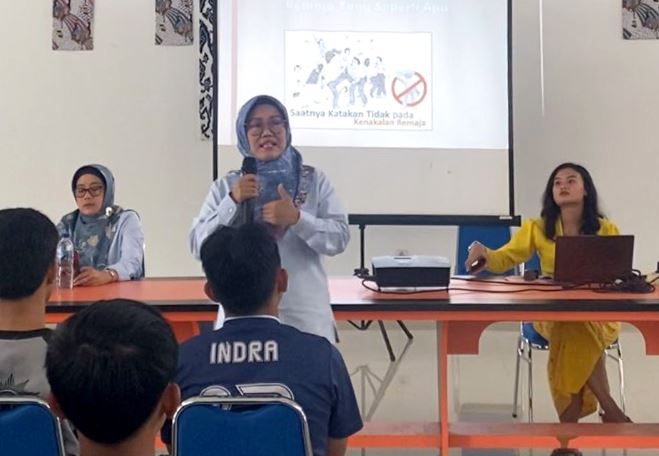 Kanwil Kemenkum Jabar Berikan Penyuluhan Hukum Pada Pusat Pelayanan Sosial Griya Bina Remaja