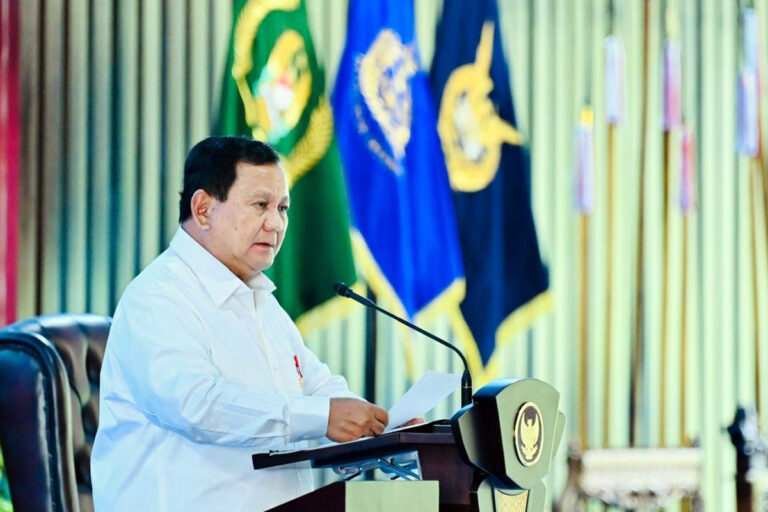 Presiden Prabowo: Kekuatan Pertahanan adalah Kunci Kedaulatan dan Kemakmuran Bangsa