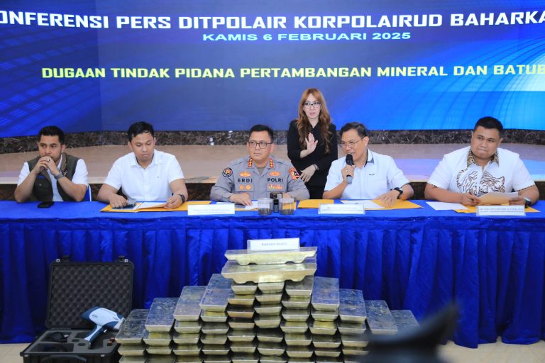 Polri Bongkar Jaringan Timah Ilegal di Bekasi, Sita 5,81 Ton Balok Timah dan Tetapkan 2 Tersangka