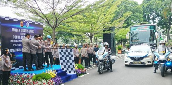 Polda Jabar Gelar Program Mudik Gratis 2025 untuk 138 Pemudik