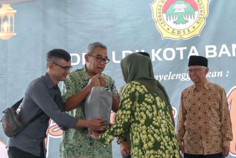LDII Gelar Pasar Murah Ramadhan di Bandung: 1.000 Paket Sembako Disubsidi Rp100.000
