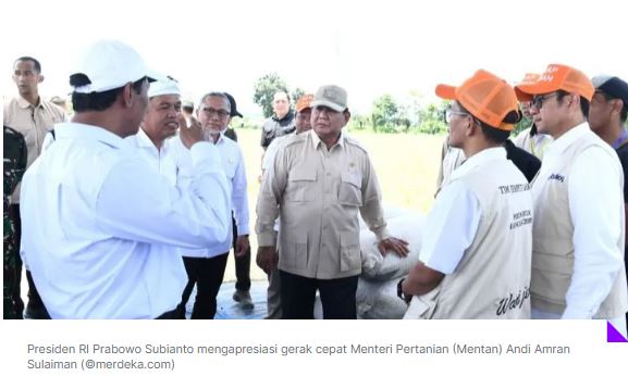 Gubernur Jabar Keluhkan Mahalnya Biaya Pestisida kepada Presiden Prabowo