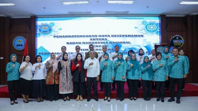 BNN Gandeng TP PKK untuk Bangun Ketahanan Keluarga Lawan Narkoba