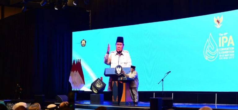 Presiden Prabowo Buka IPA Convex 2025, Tekankan Kolaborasi untuk Ketahanan Energi