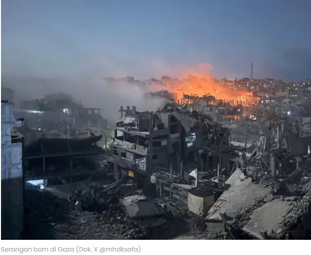 Serangan Israel di Jabaliya Tewaskan 22 Anak-Anak, Krisis Kemanusiaan di Gaza Makin Mengkhawatirkan