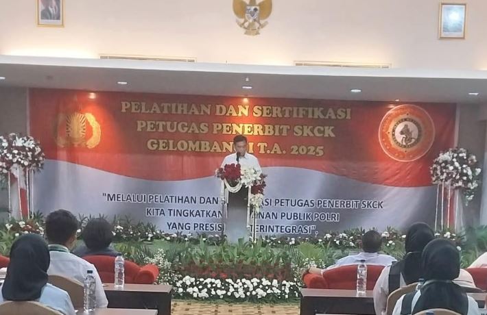 Polri Gelar Sertifikasi Kompetensi Petugas SKCK untuk Tingkatkan Profesionalisme Pelayanan