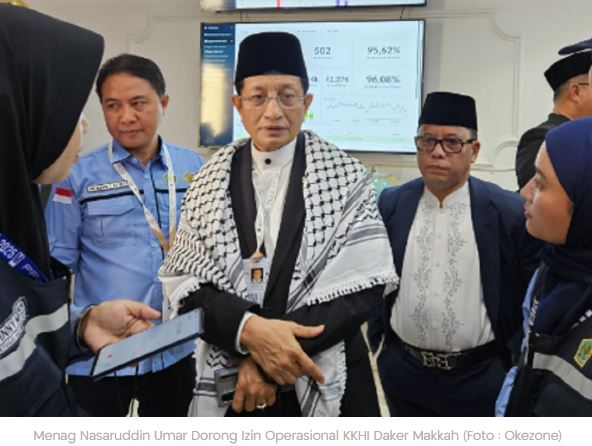 Menag Nasaruddin Perjuangkan Izin Operasional KKHI untuk Jamaah Haji Indonesia